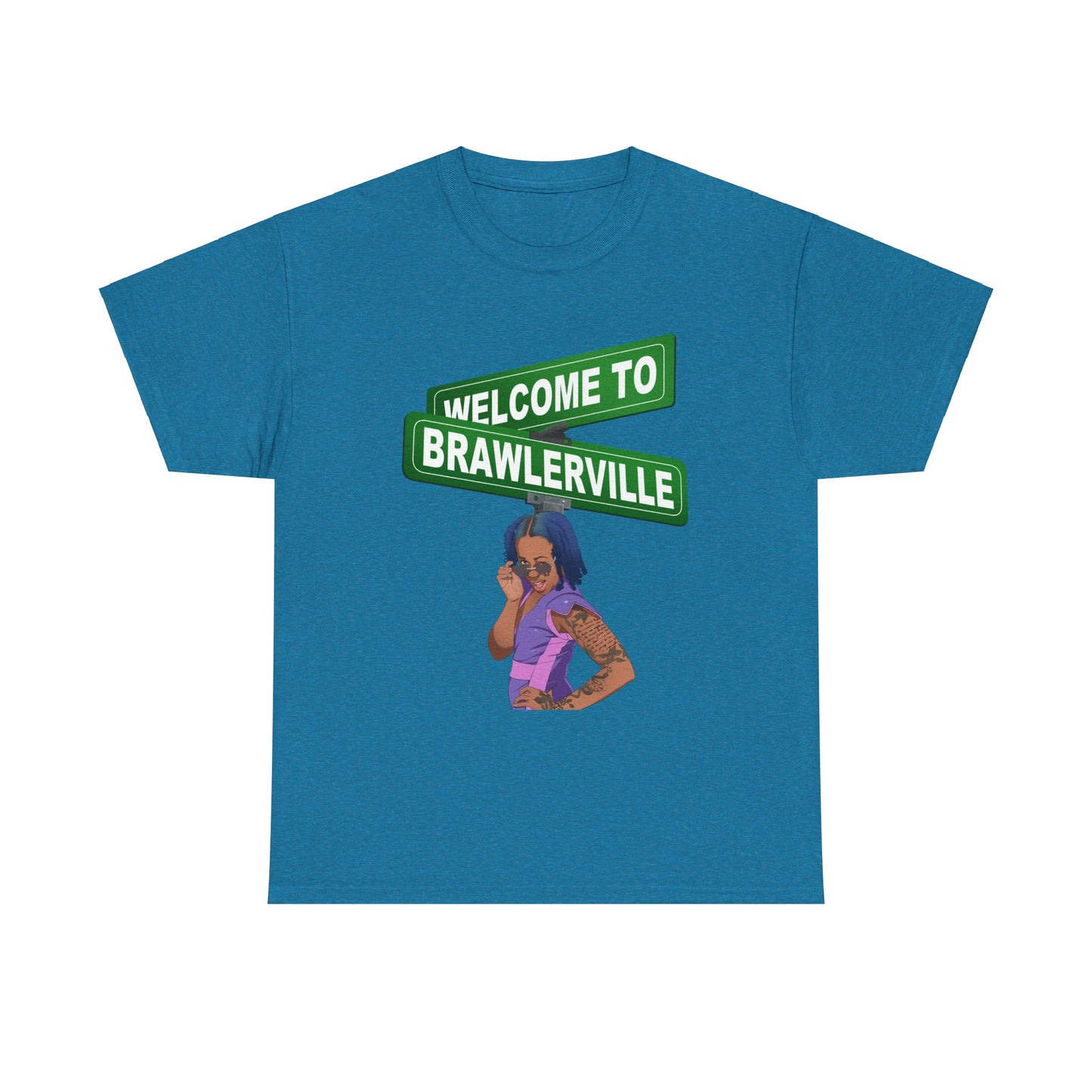 Britany Kay "Welcome to Brawlerville" T-shirt