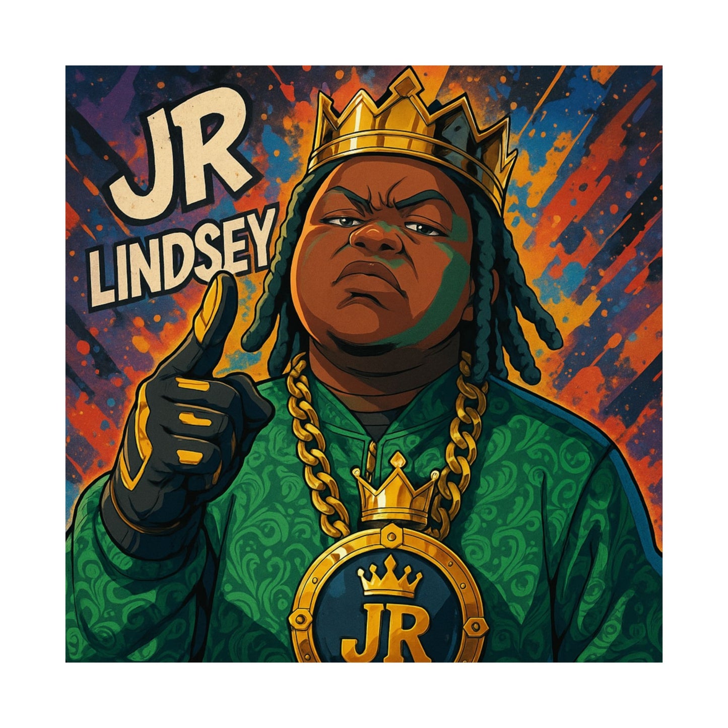 THE JROTC ANIME POSTER: JR LINDSEY