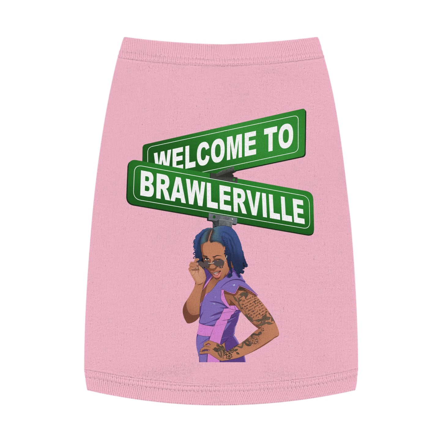 Brawlerville Pet Tank Tops