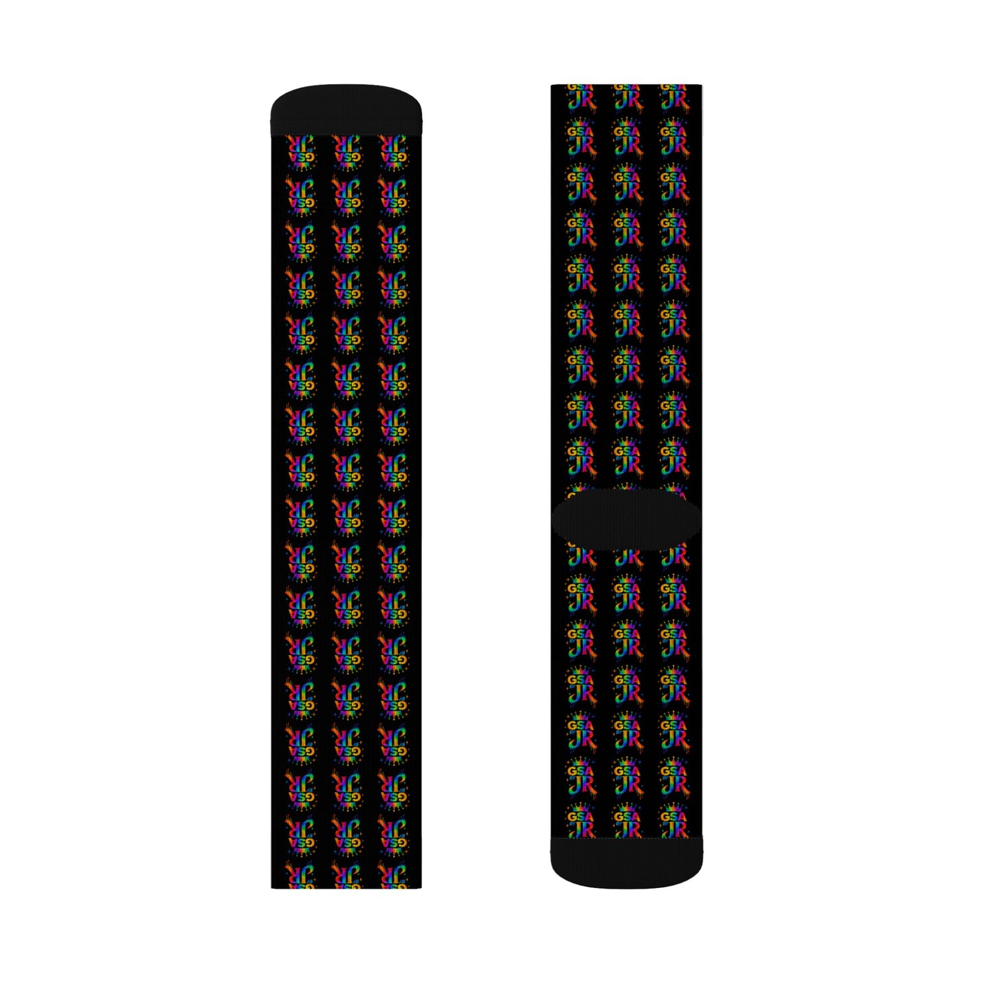 Rainbow Crew Socks