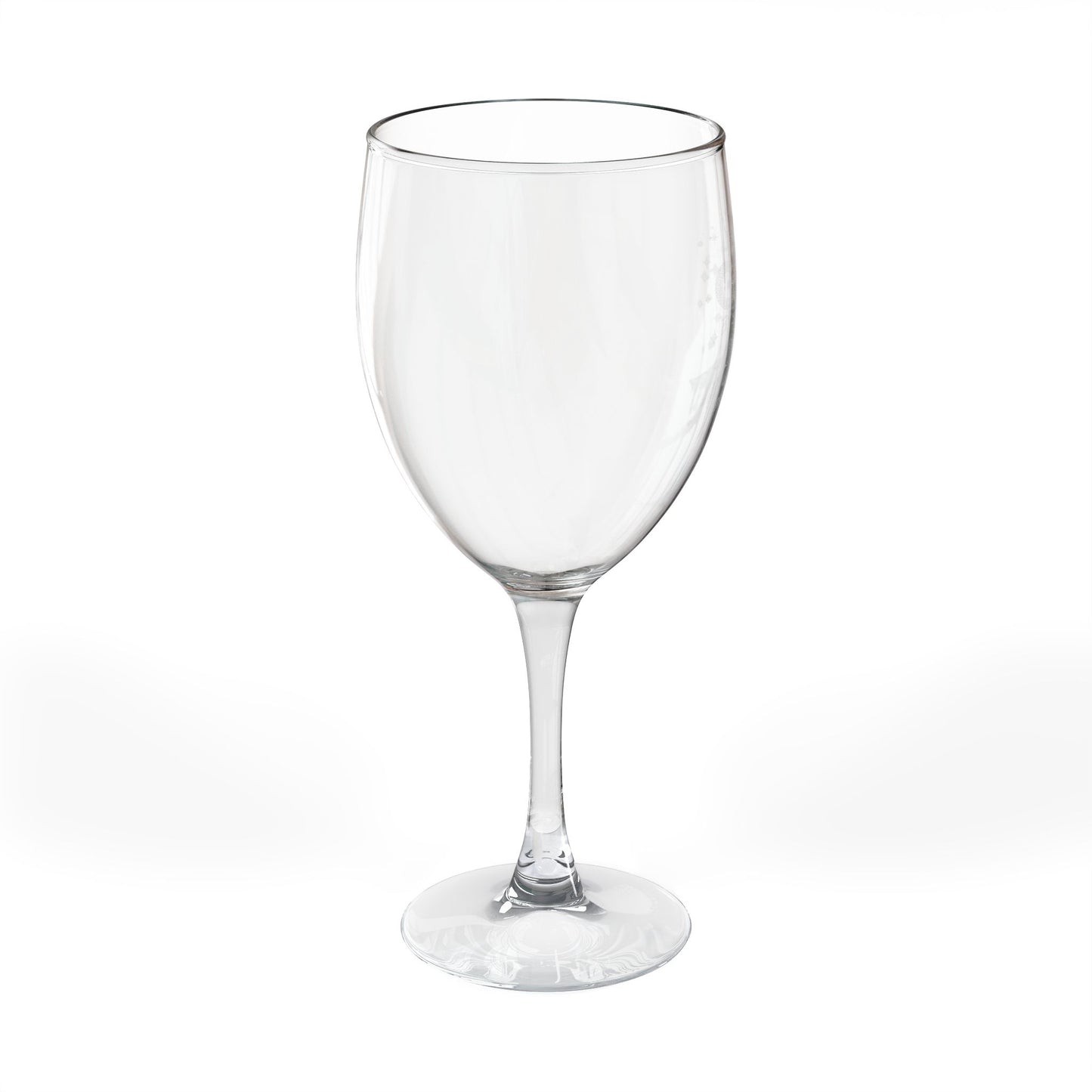 Engraved 10.5 oz Wine Glass