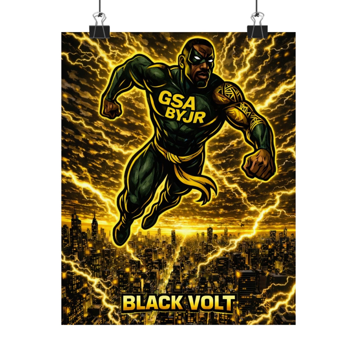 Black Volt Poster