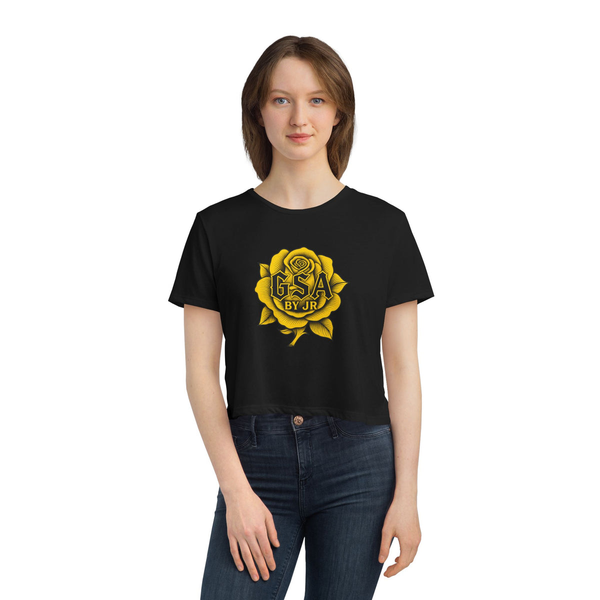 Cropped Tee - Yellow GSA