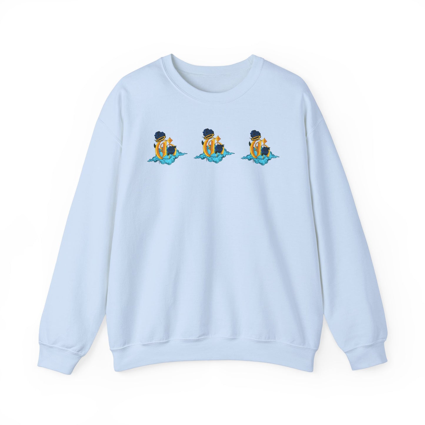 Godly Sweatshirt ( Blue/ Yellow )