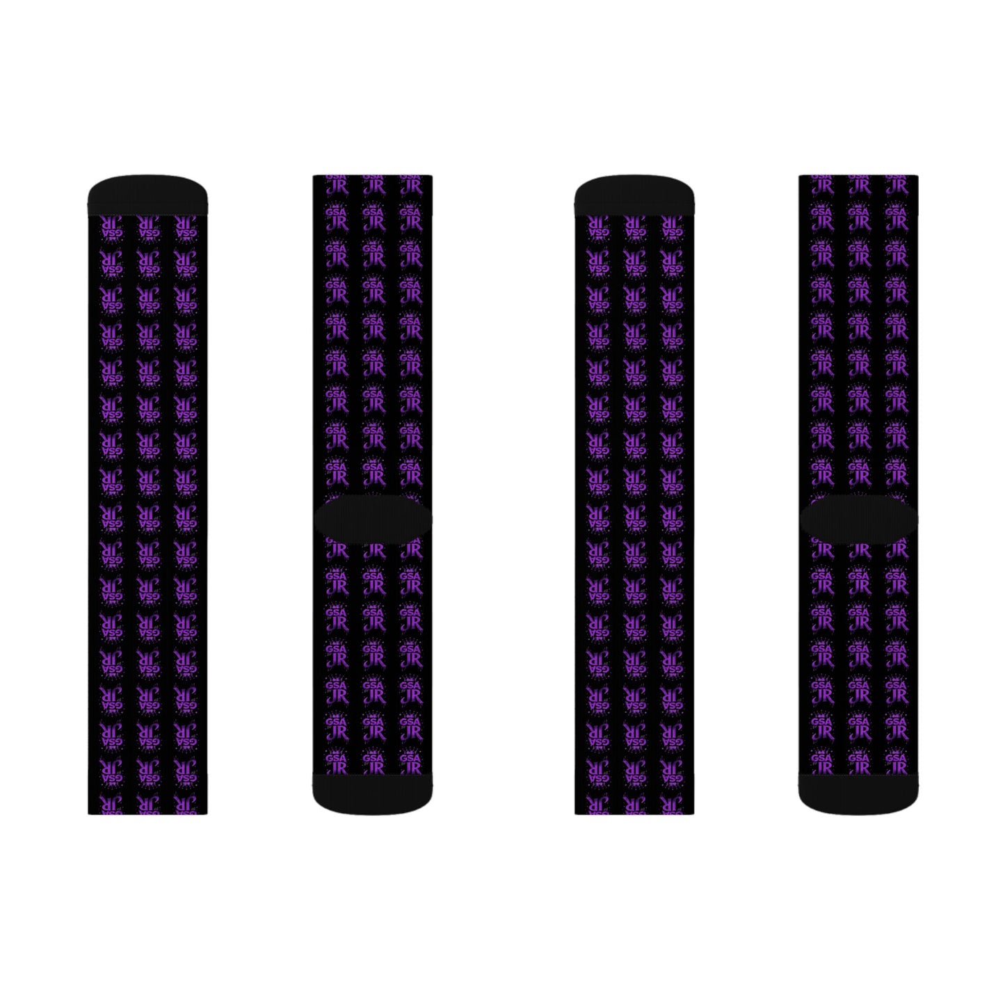 GSA BY JR Crew Socks - Purple