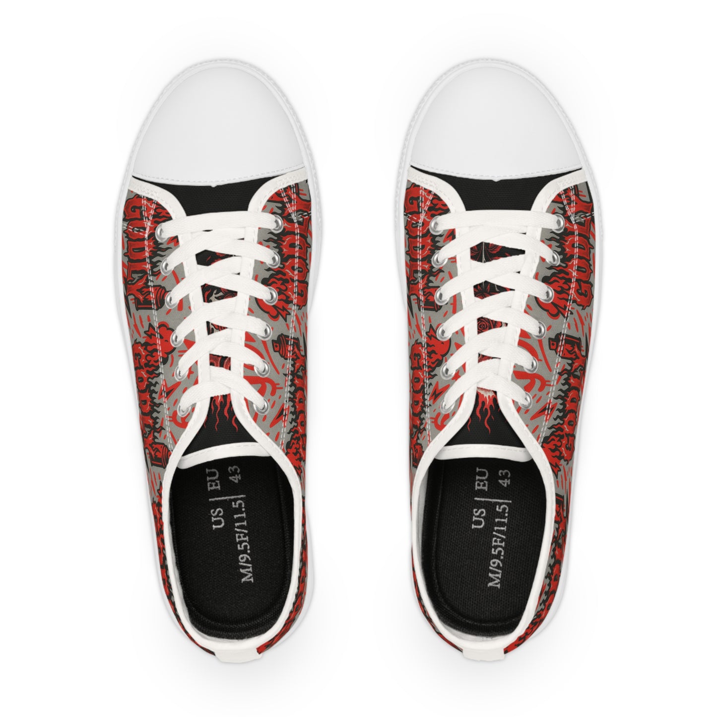 G1 Lowtop Sneakers - Red