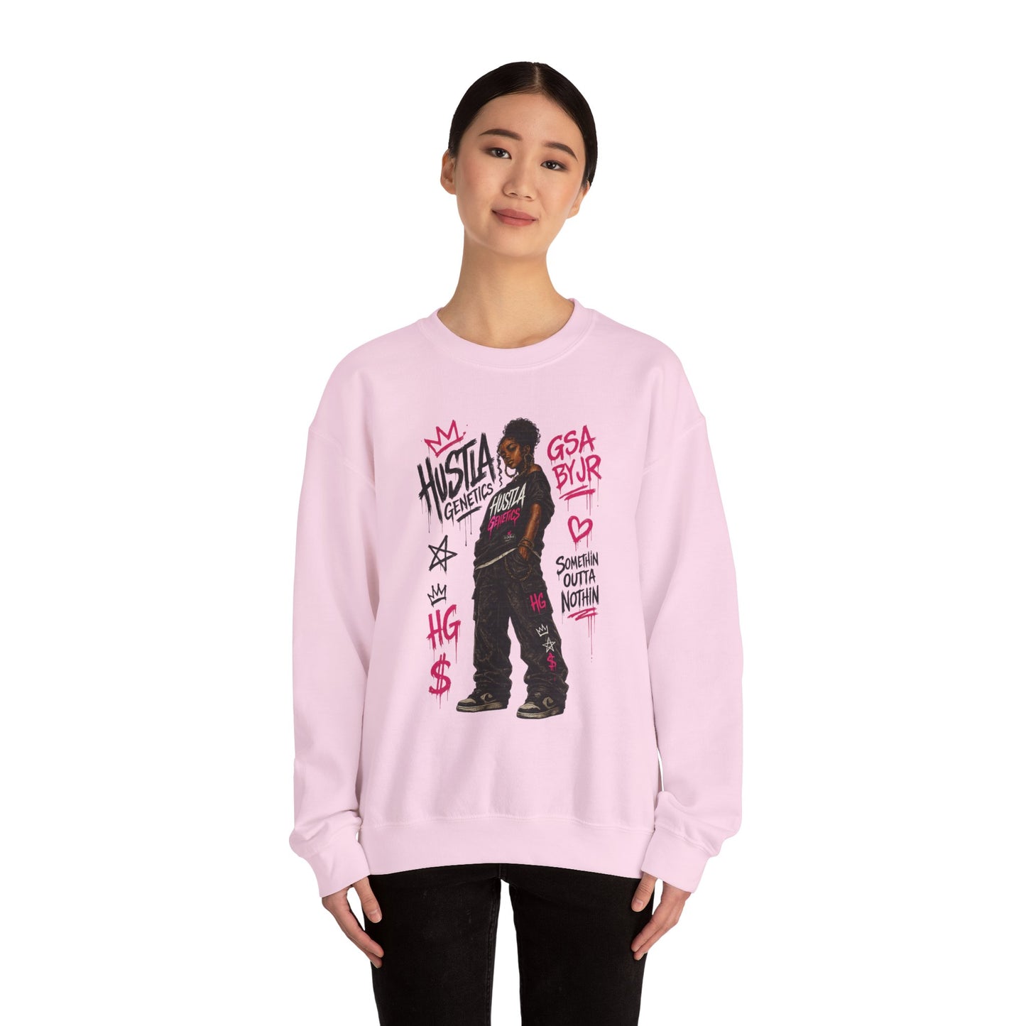 Hustla Genetics " Love to Hustle " Sweatshirt