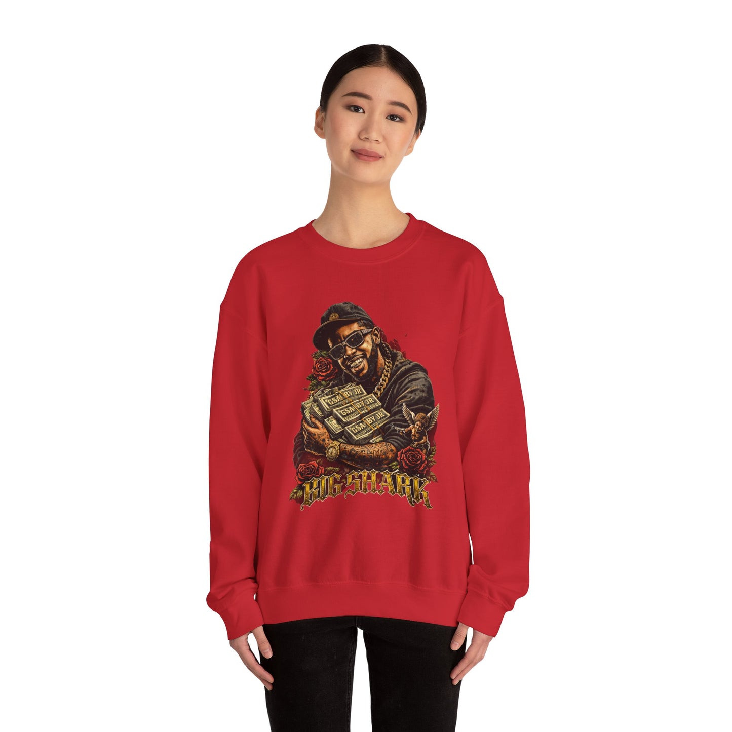 GSA BY JR Men's ' Big Shark Sweatshirt