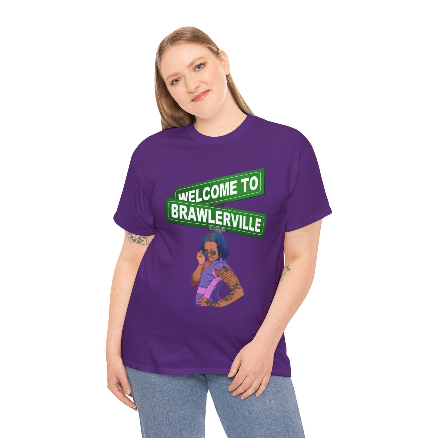 Britany Kay "Welcome to Brawlerville" T-shirt