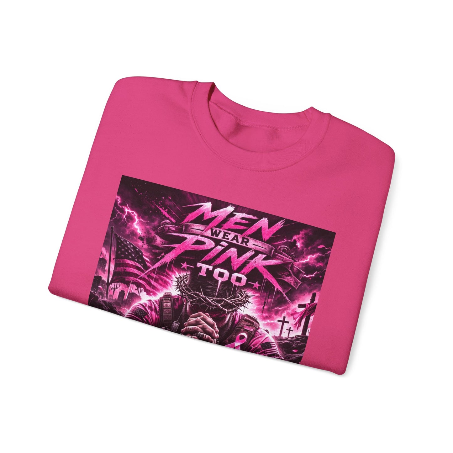 GSA BY JR ' Men Wear Pink Too Sweatshirt