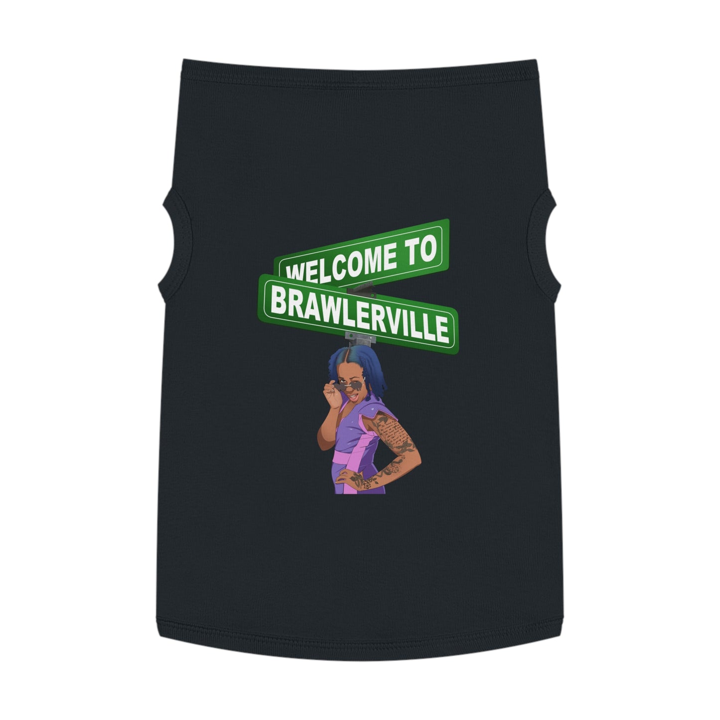 Brawlerville Pet Tank Tops