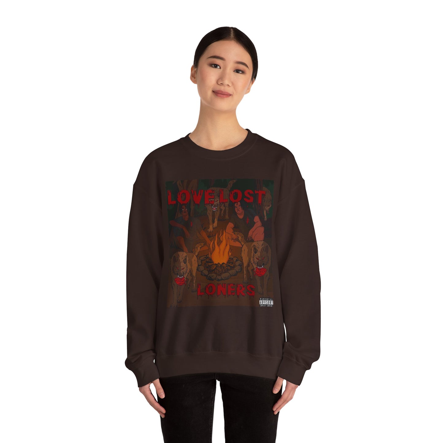 JR LINDSEY ' LOVE LOST LONERS SWEATSHIRT