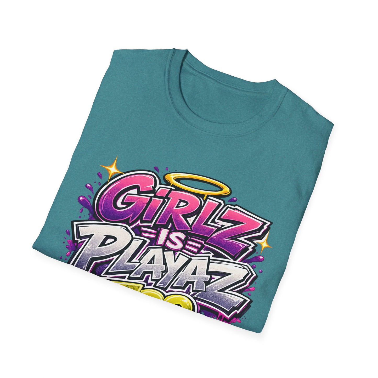 Girlz Is Playaz Too ' Softstyle Tee