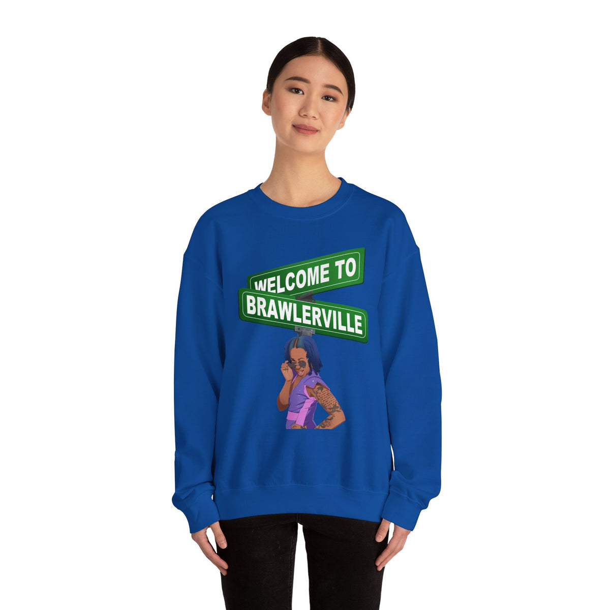 Welcome to Brawlerville ' Sweatshirt