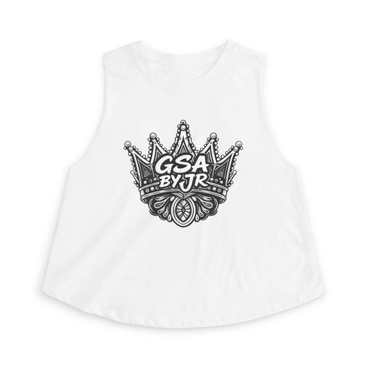 White Boho Crop Top