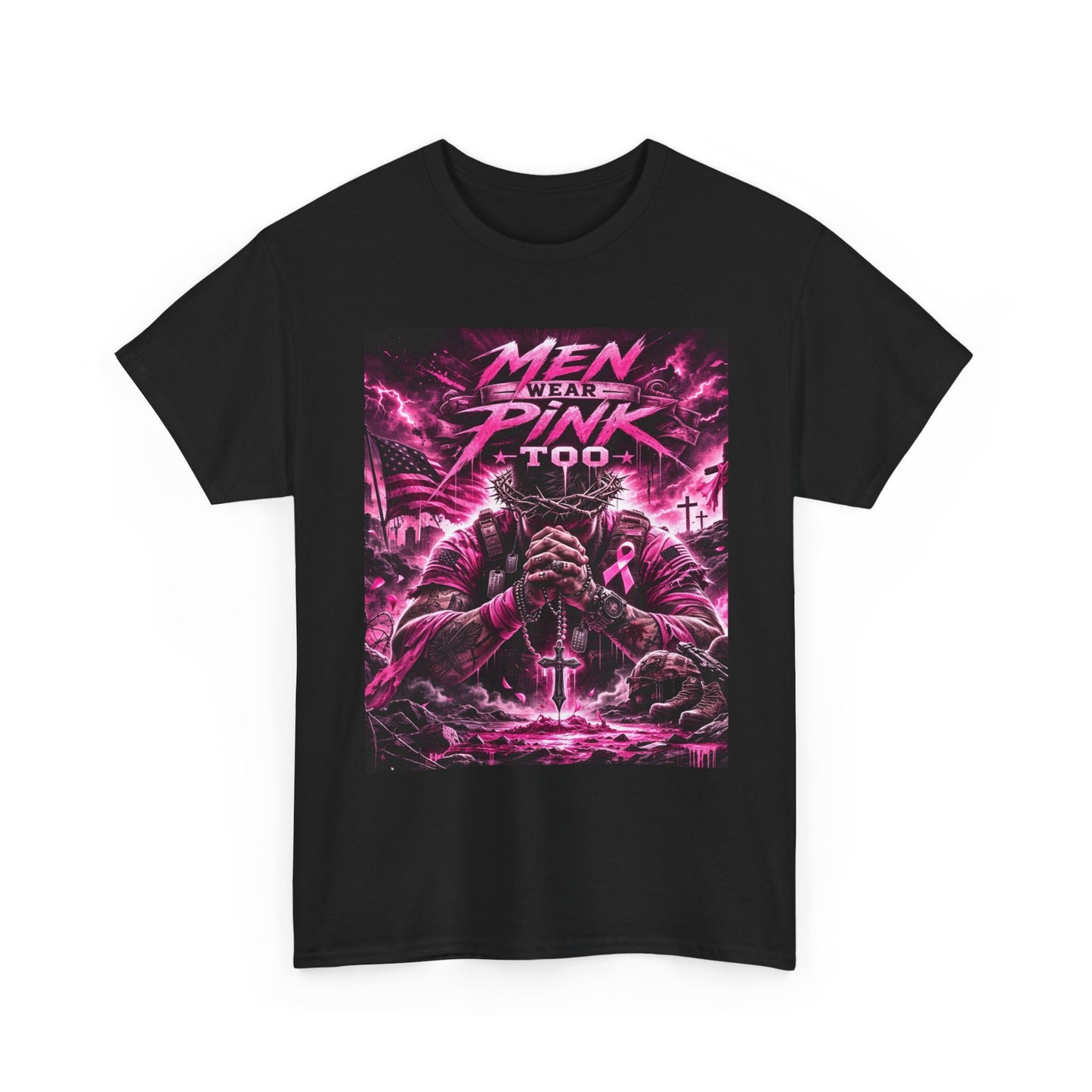 GSA BY JR Men Wear Pink Too T-Shirt