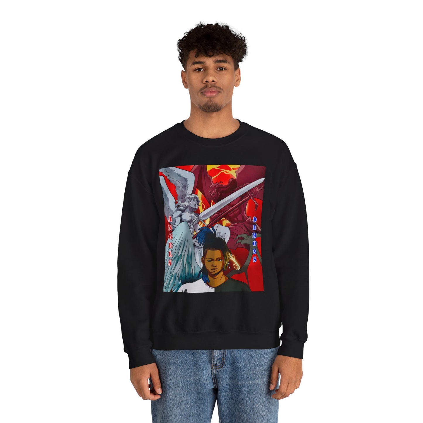JR LINDSEY ' ANGELS & DEMONS SWEATSHIRT