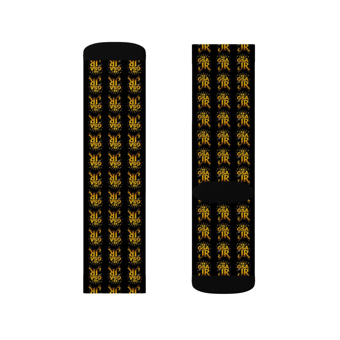 Gold Crew Socks