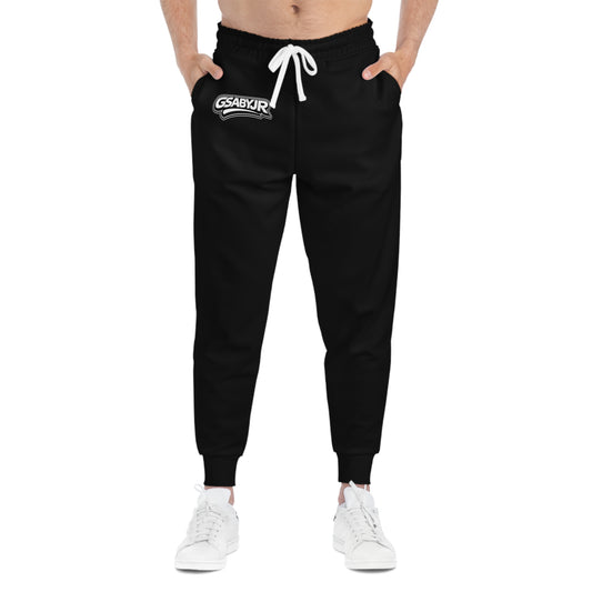 GSA BY JR Black Athletic Joggers
