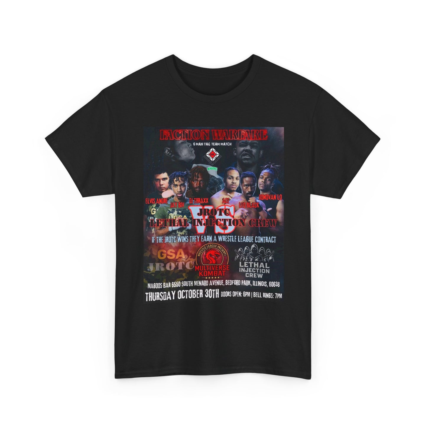 THE JROTC VS LIC SHIRT ( Multiverse Kombat )