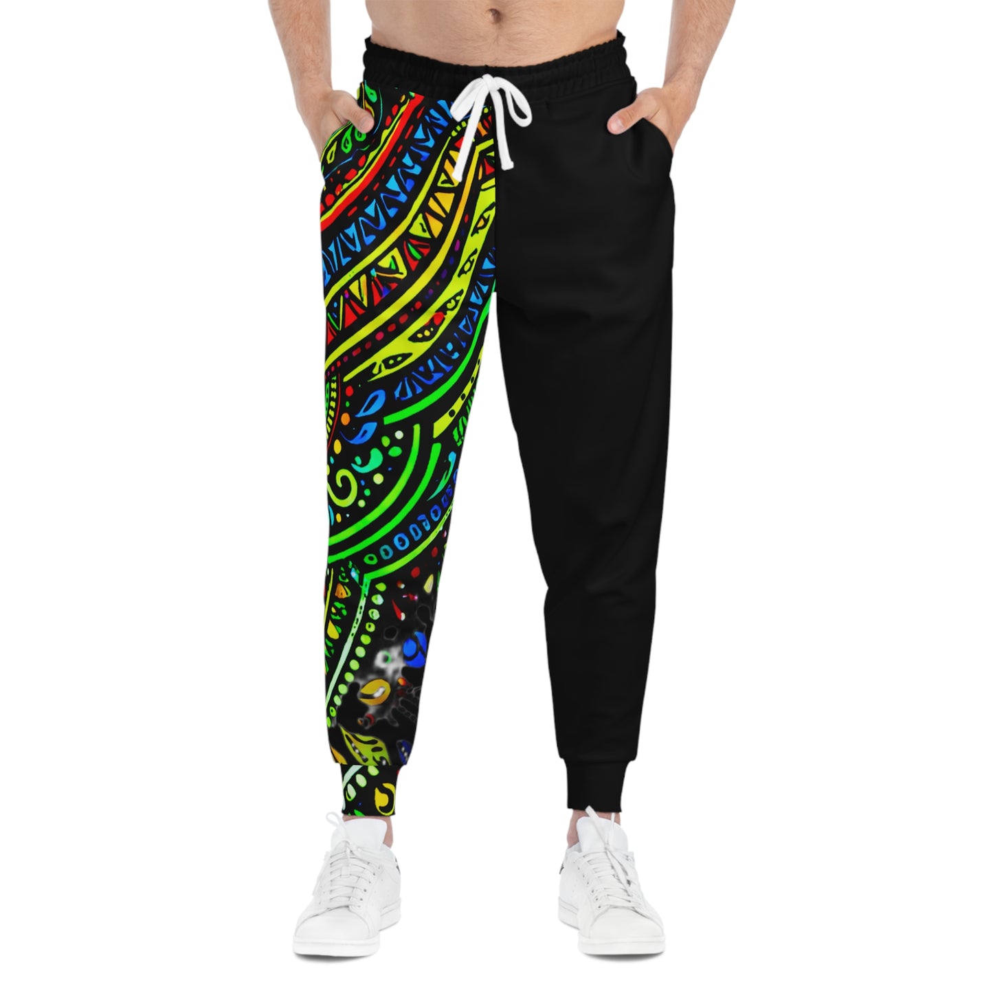 GSA BY JR Tribal Neon Mandala Joggers