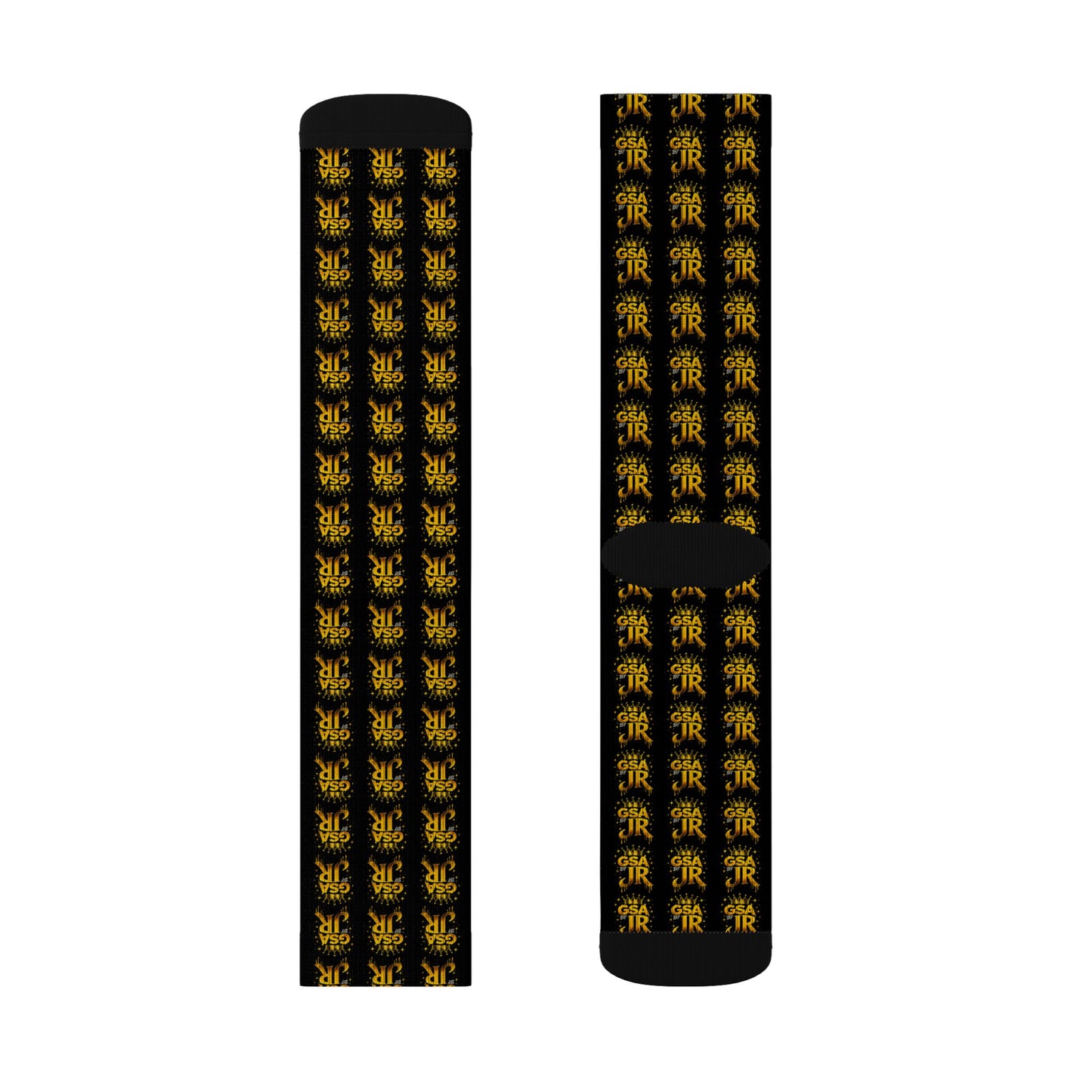 Gold Crew Socks
