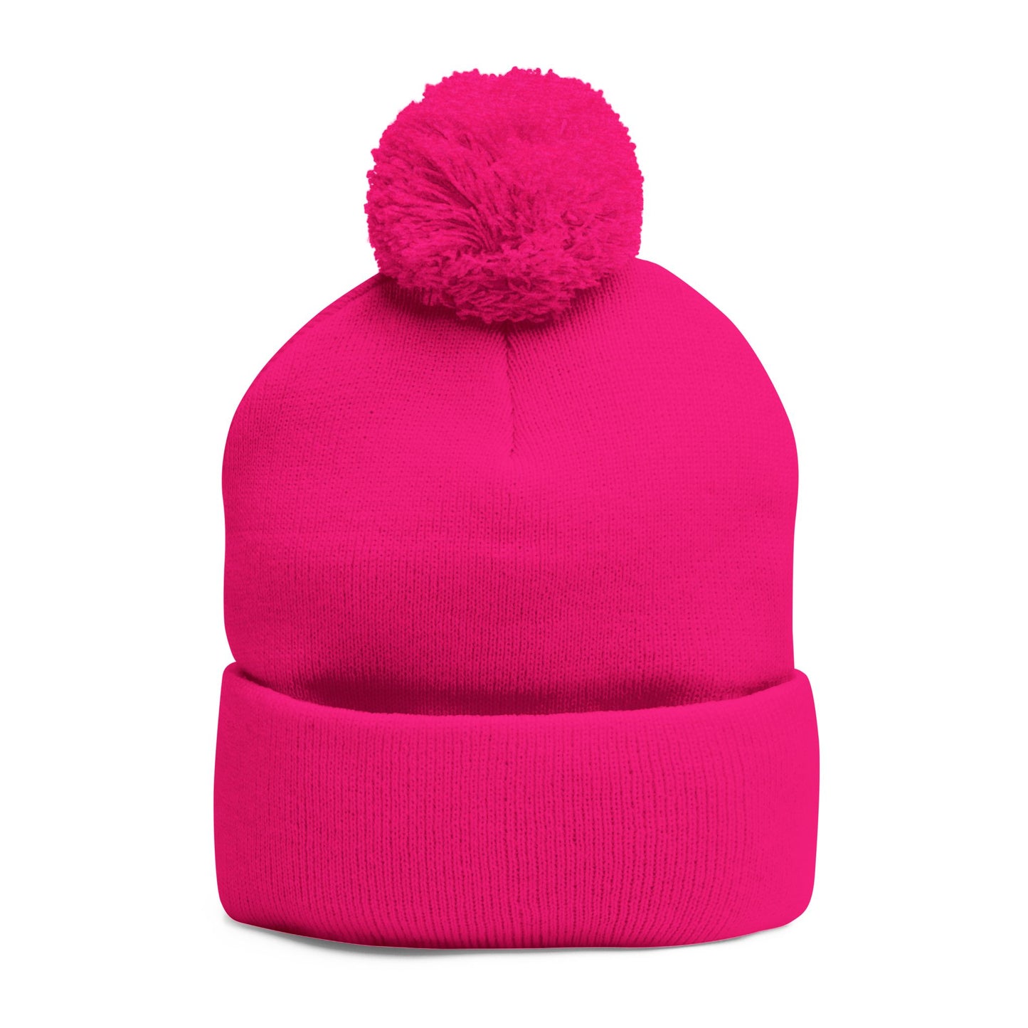 GSA BY JR Embroidered Pom-Pom Beanie