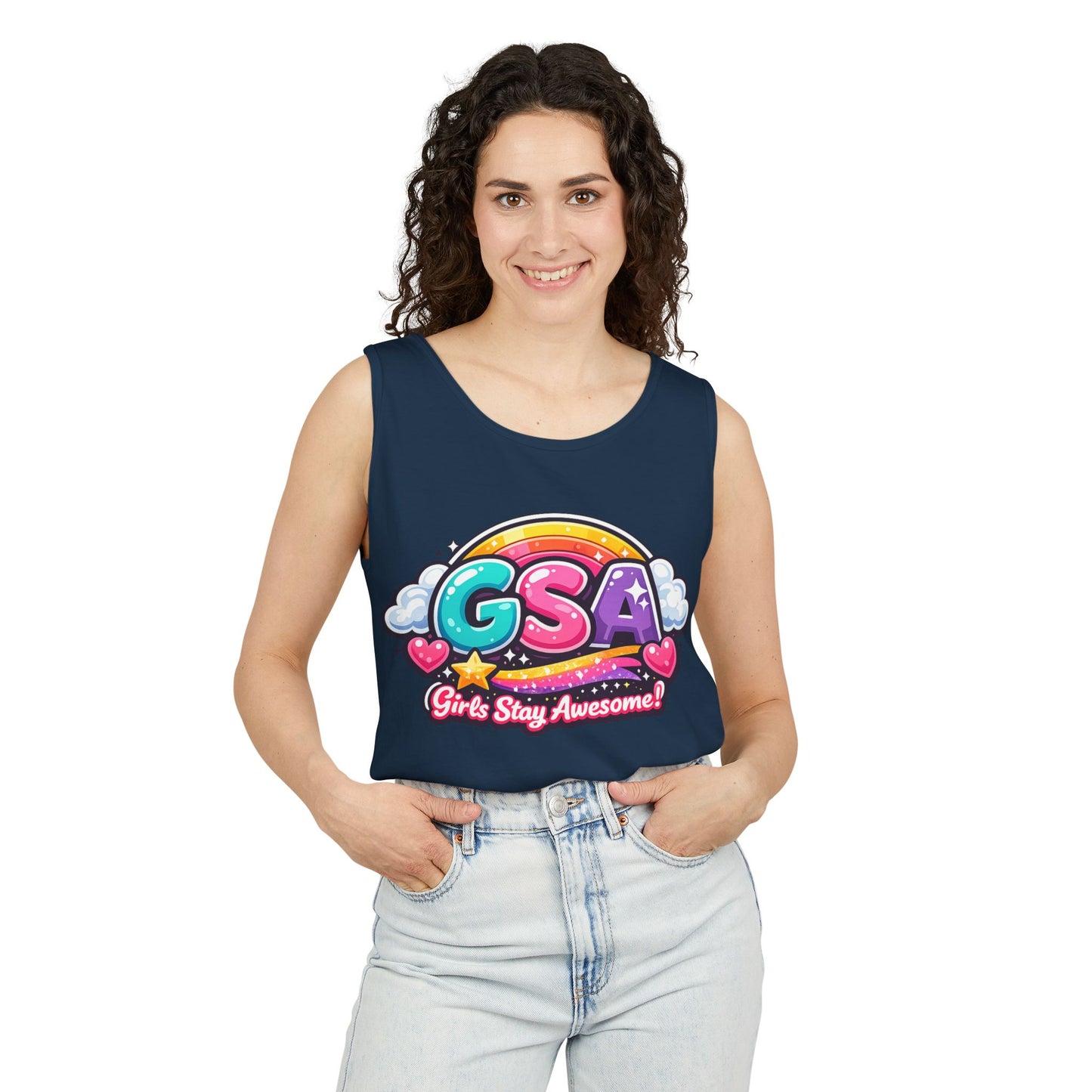 GSA BY JR ' Girls Stay Awesome Tank Top