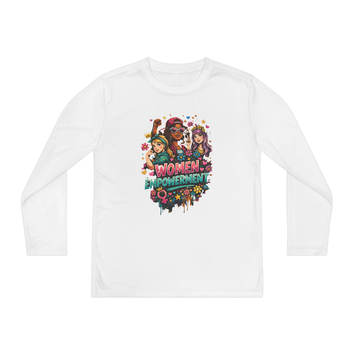 Women Empowerment ' Youth Long Sleeve Tee