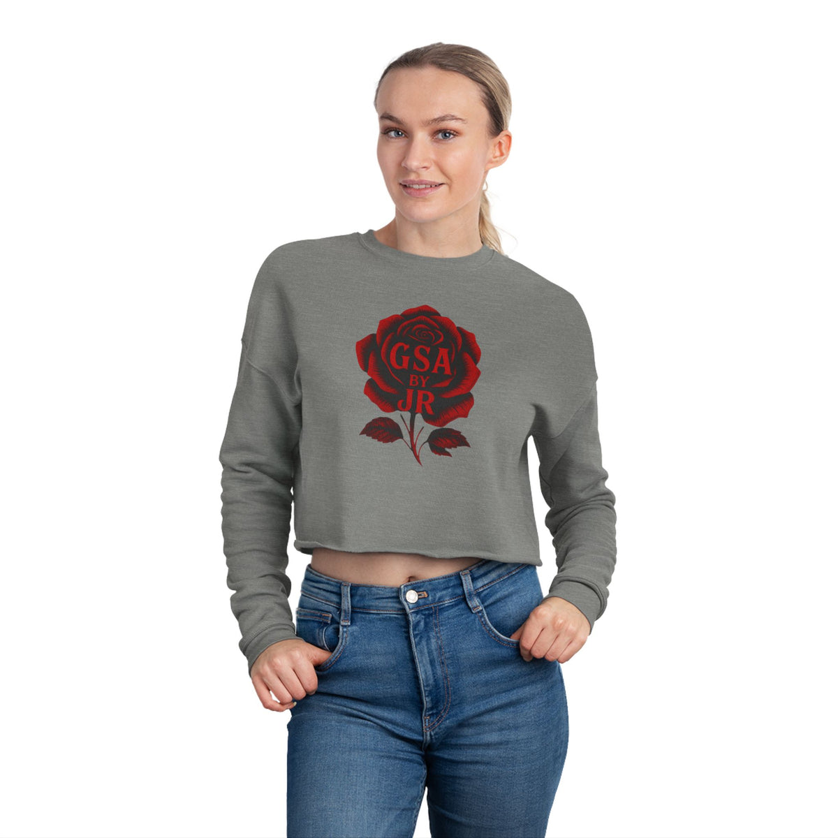 Cropped Sweatshirt - Red GSA