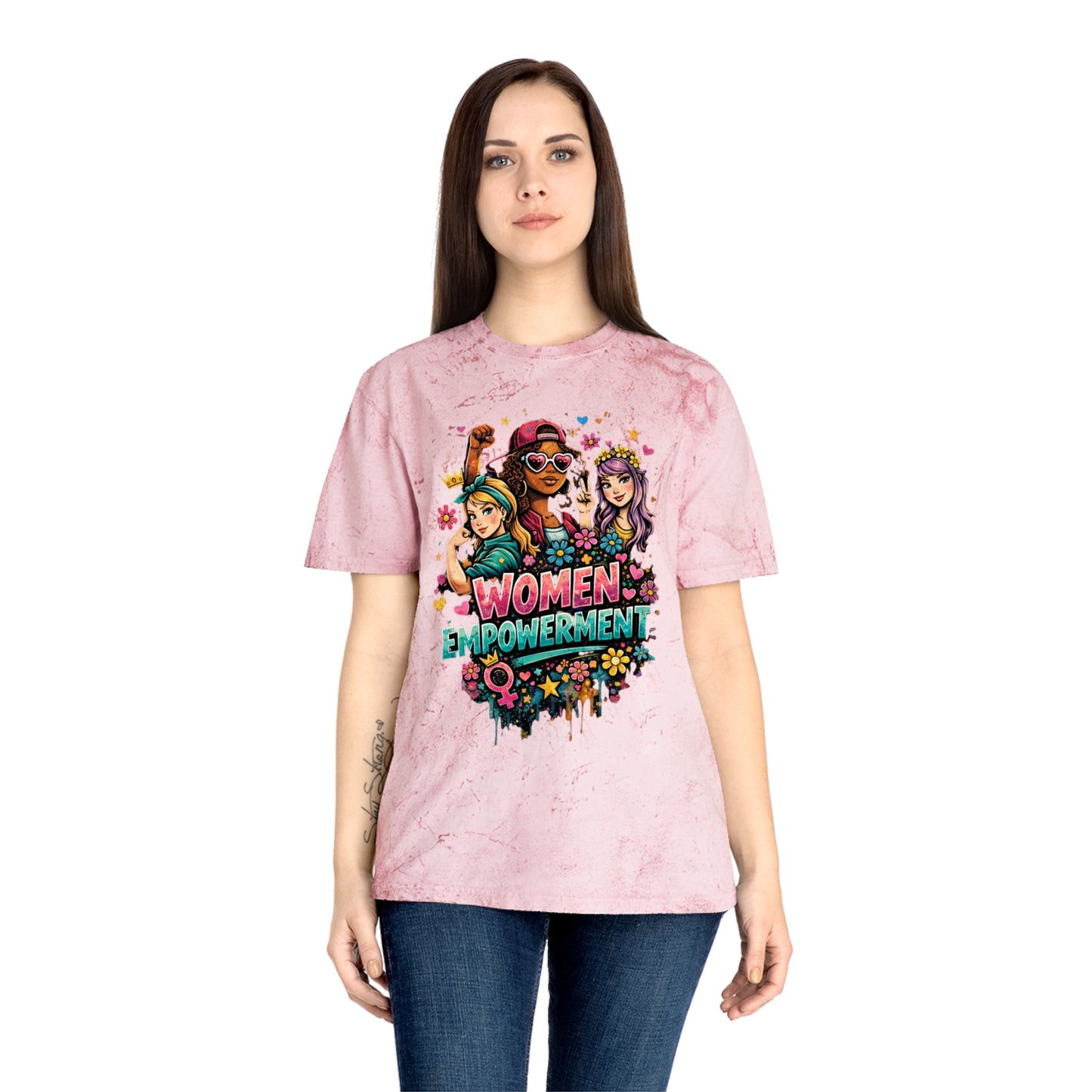 Women Empowerment ' Vintage Tie-Dye Tee