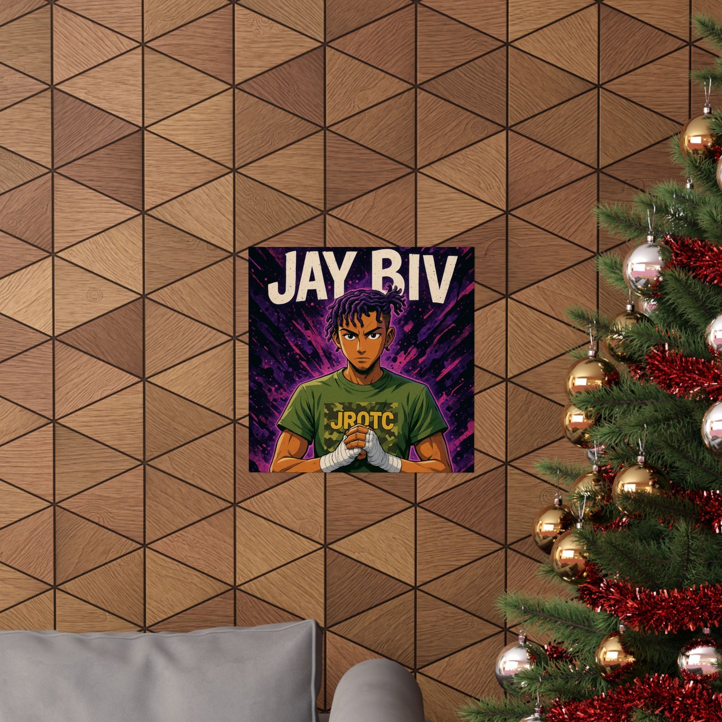 THE JROTC ANIME POSTER: JAY BIV