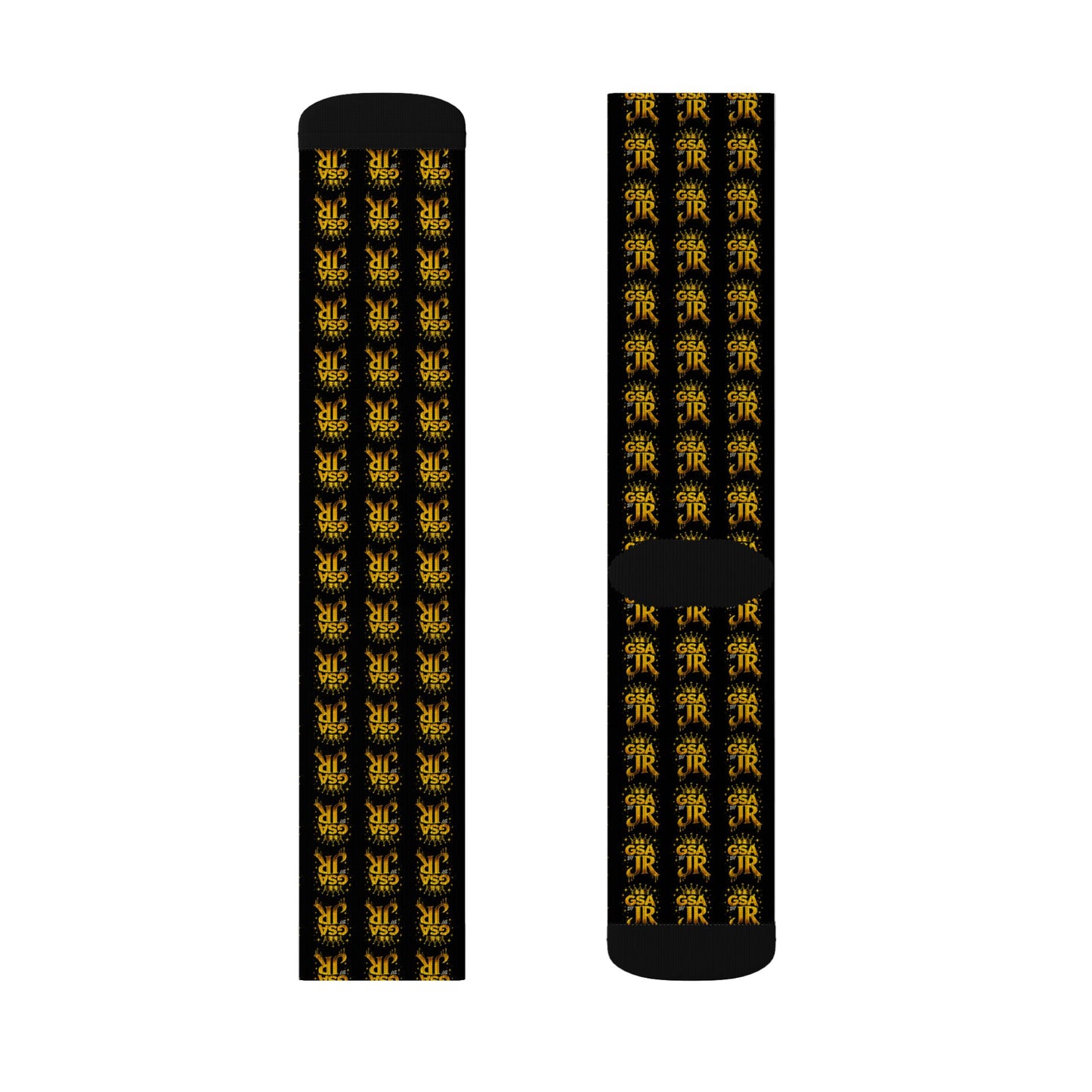 Gold Crew Socks