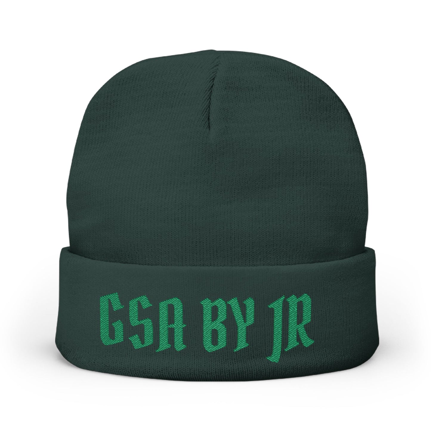 Knit Beanie - Green GSA