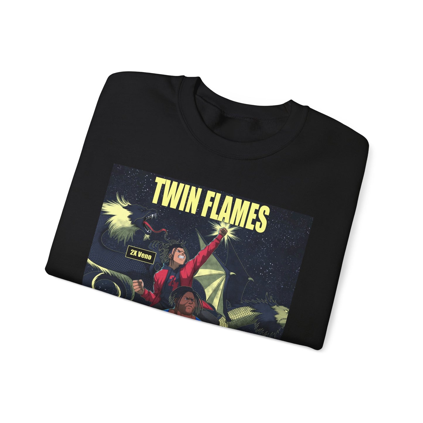JR LINDSEY ' TWIN FLAMES SWEATSHIRT
