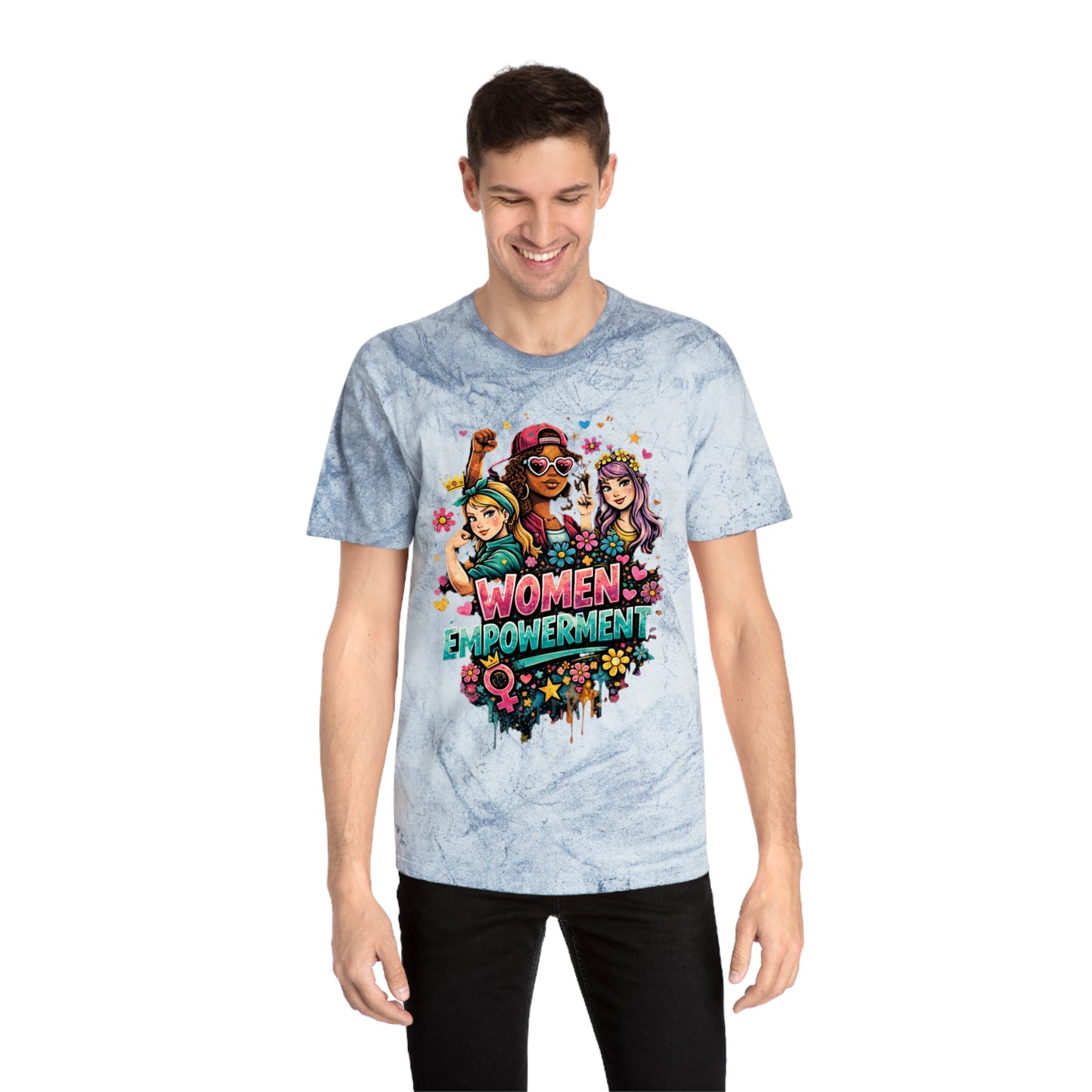 Women Empowerment ' Vintage Tie-Dye Tee