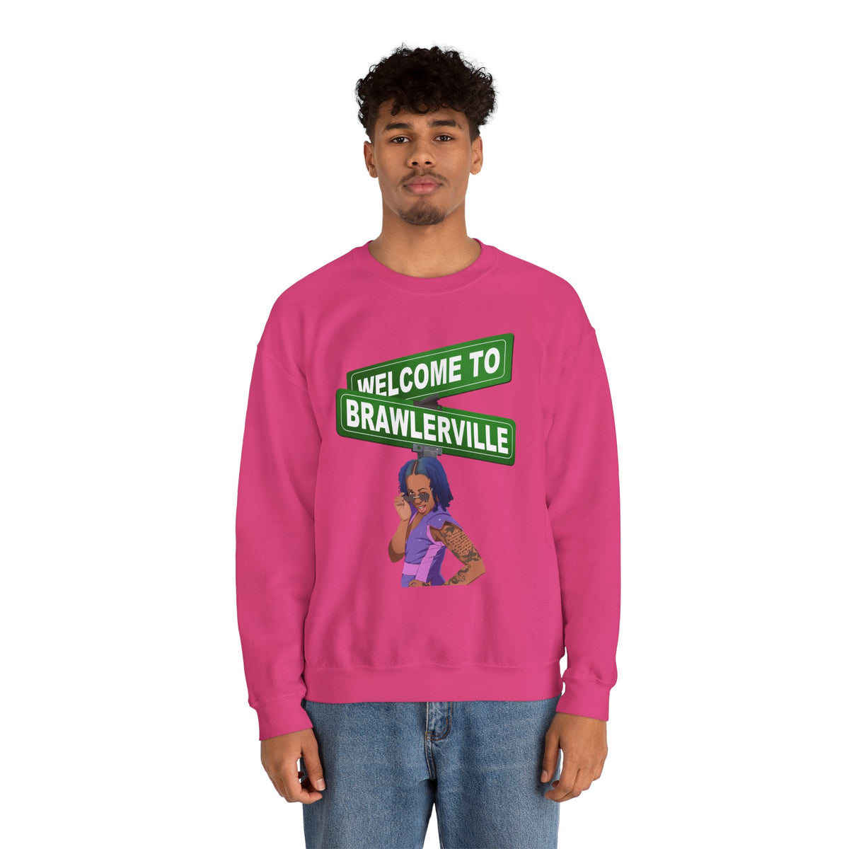 Welcome to Brawlerville ' Sweatshirt