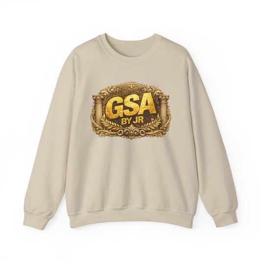 Vintage Gold Emblem Crewneck Sweatshirt