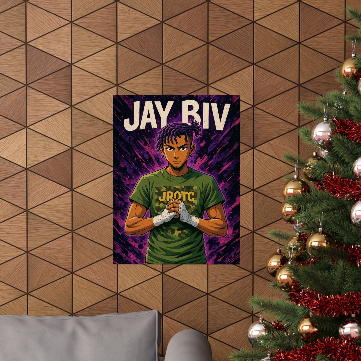 THE JROTC ANIME POSTER: JAY BIV