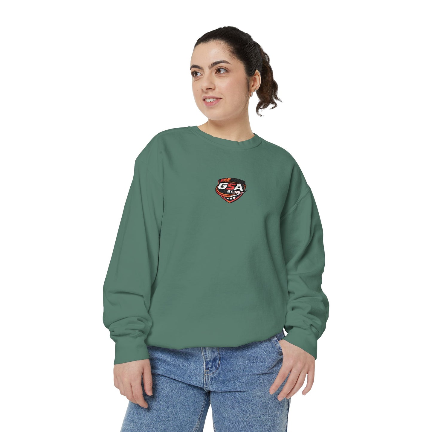 Unisex Sweat Shirt — Embroidered