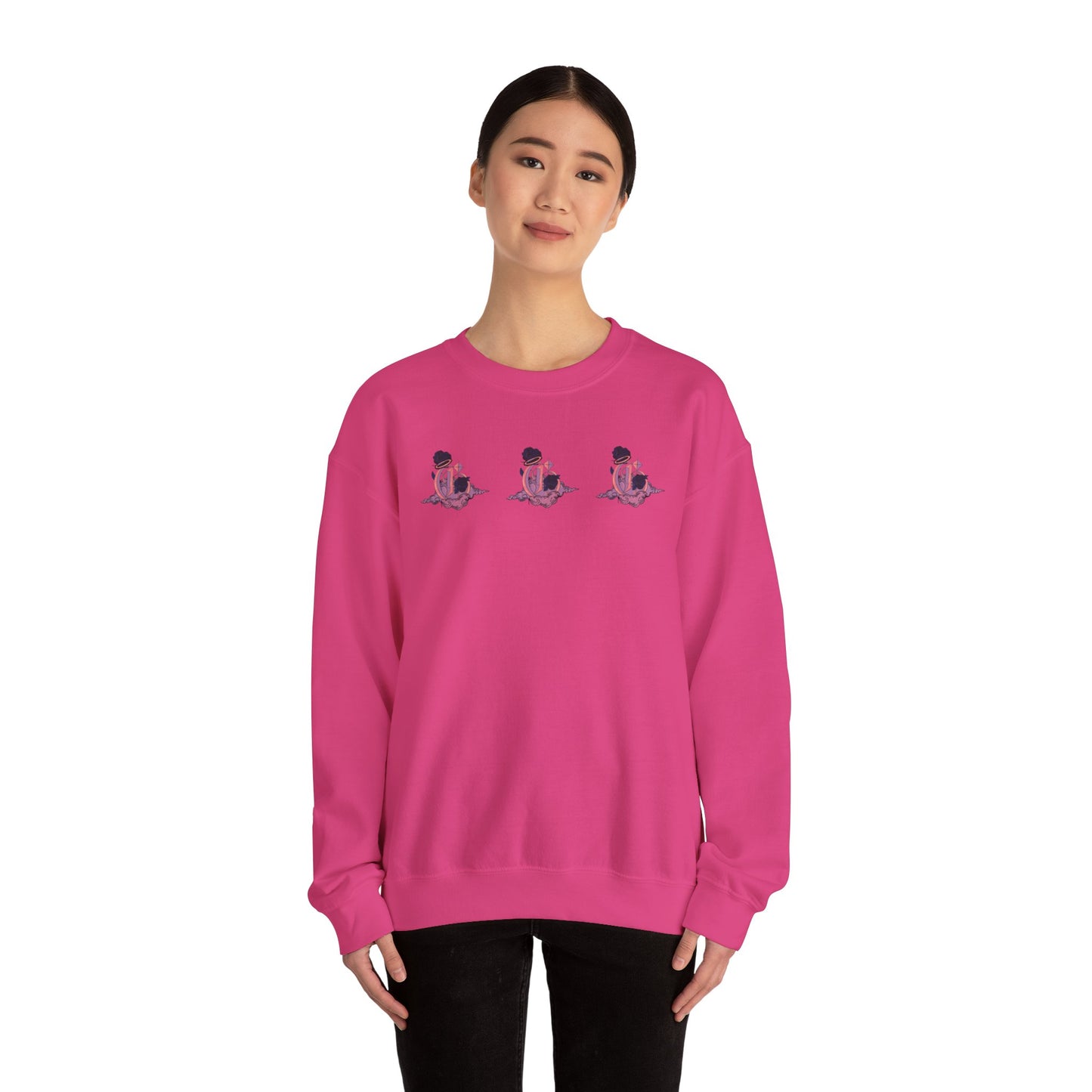 Godly Sweatshirt ( Pink/ Purple )