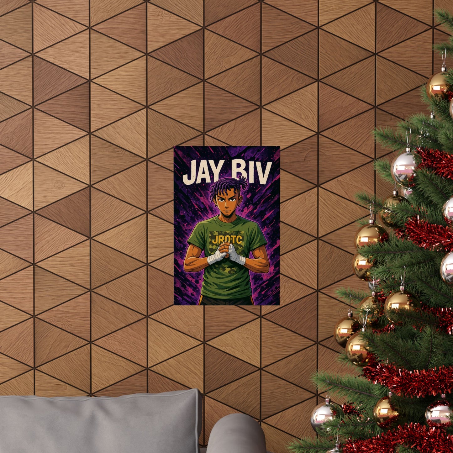 THE JROTC ANIME POSTER: JAY BIV