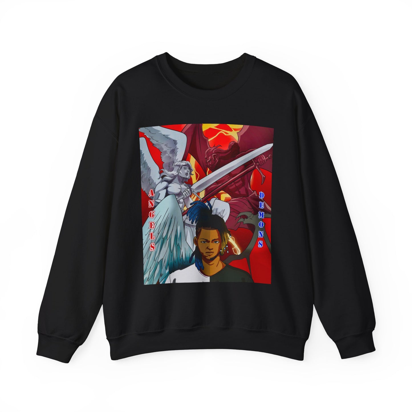 JR LINDSEY ' ANGELS & DEMONS SWEATSHIRT