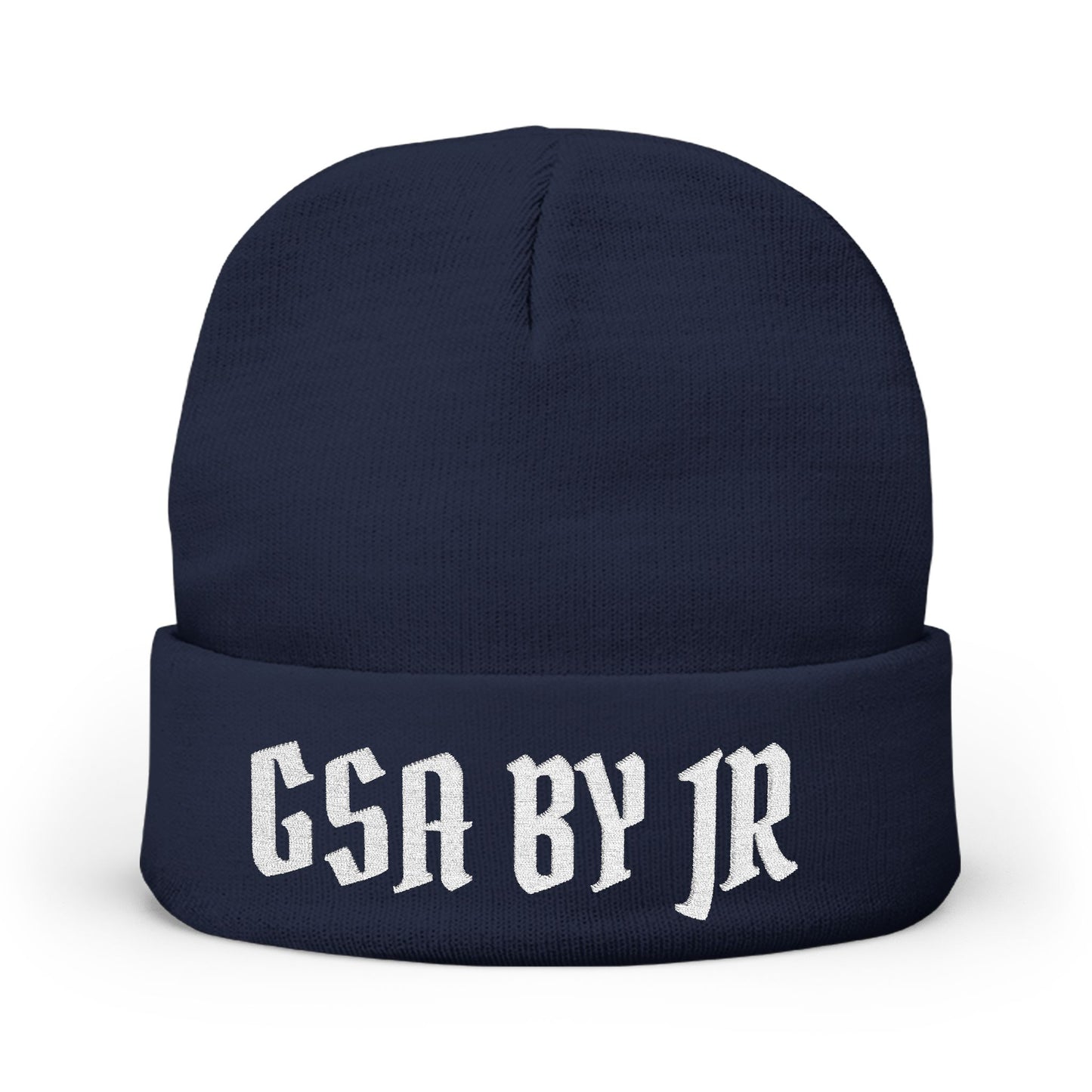 Knit Beanie - White GSA