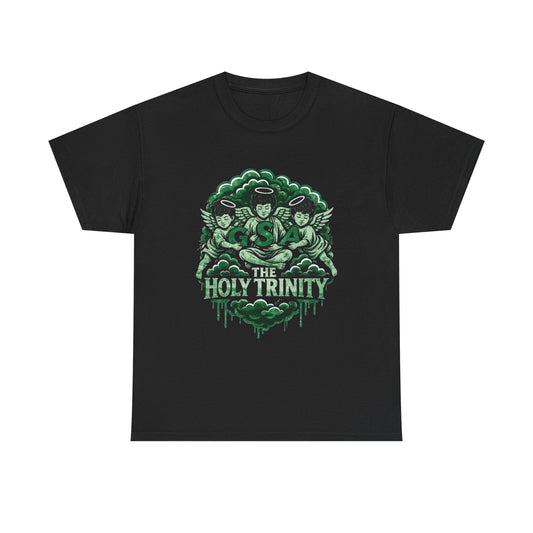 Holy Trinity Tee - Green & Black