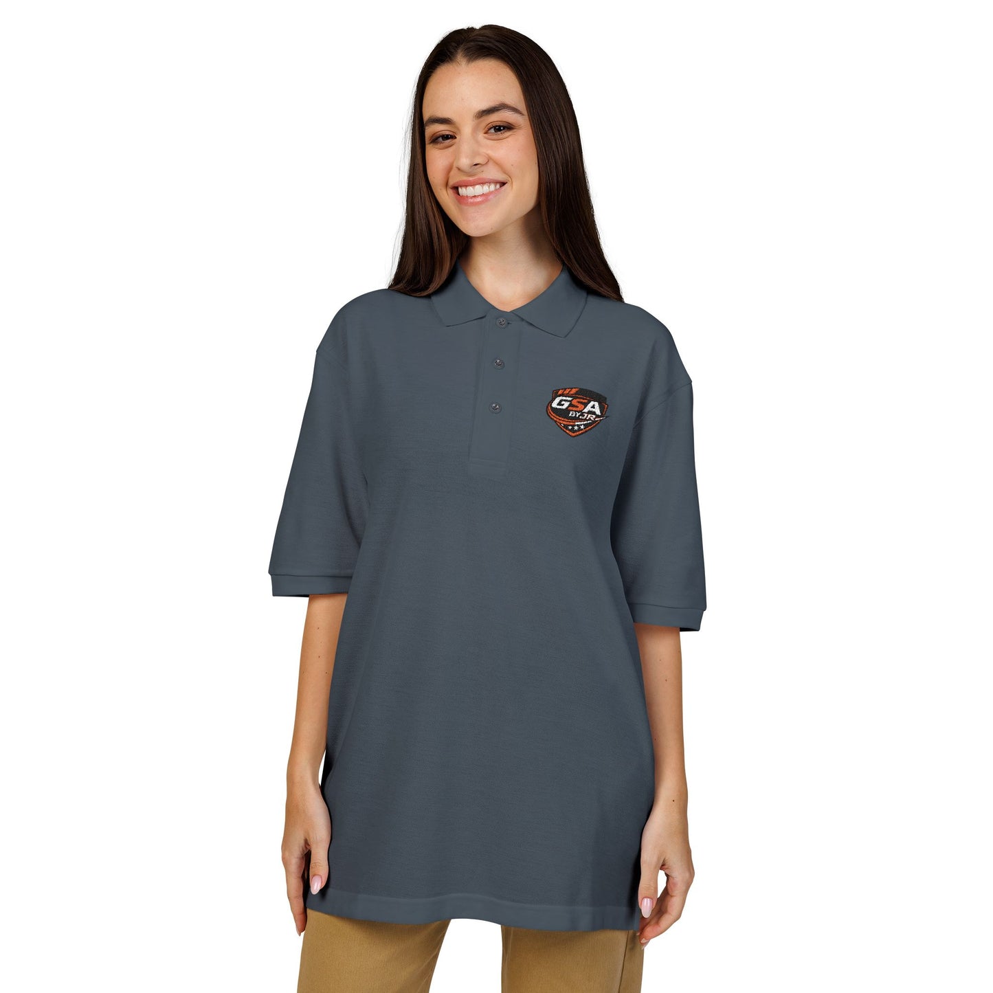 Embroidered Polo Shirt