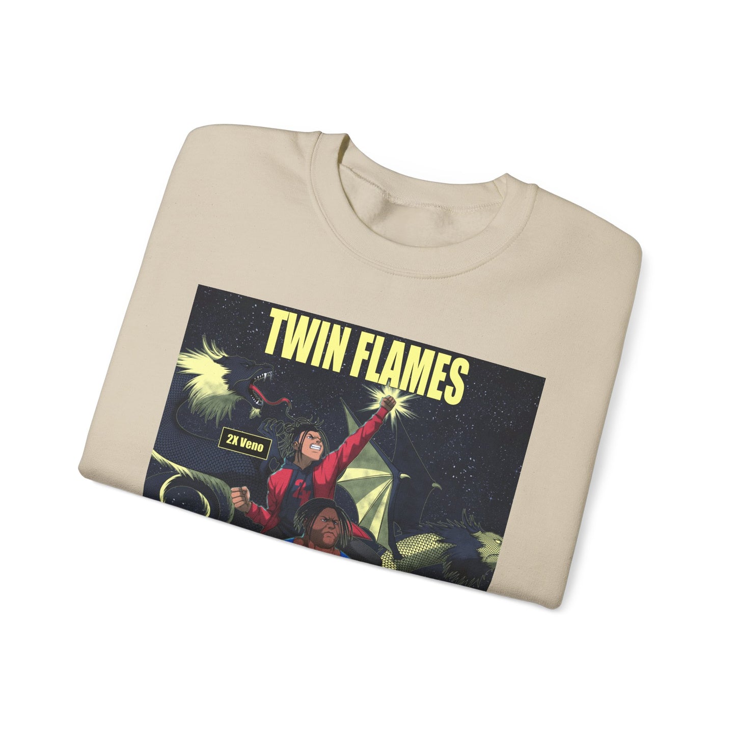 TWIN FLAMES SWEATSHIRT