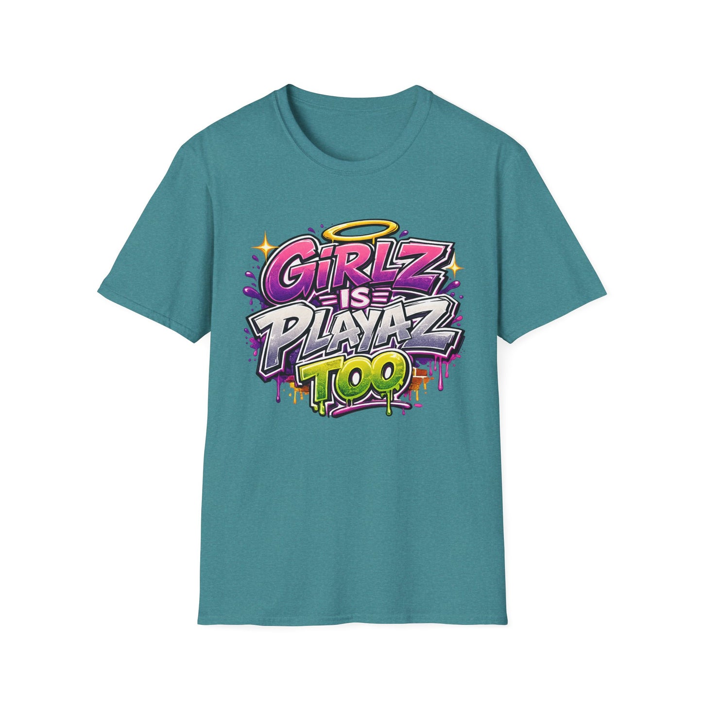 Girlz Is Playaz Too ' Softstyle Tee