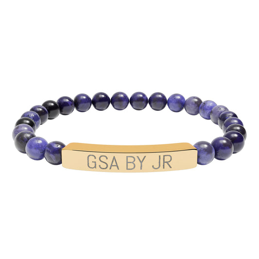 Natural Stone Bead Bracelet