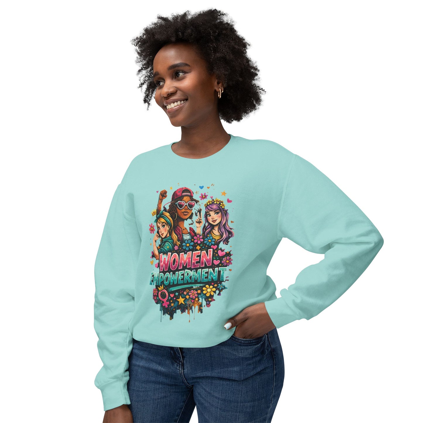 GSA BY JR Women Empowerment Crewneck Sweatshirt